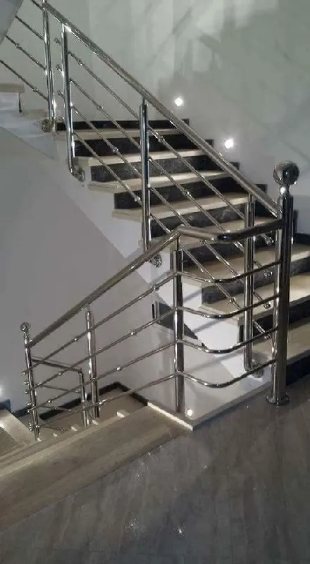 Corrimão de alumínio para escada interna