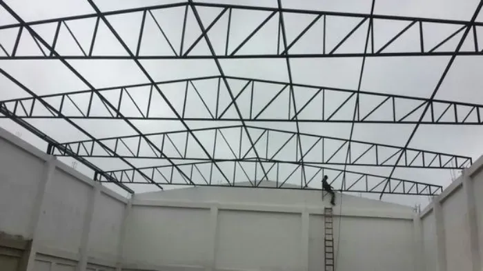 Estrutura metálica para galpão